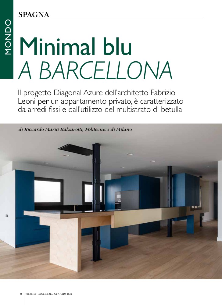 Minimal blu a Barcellona